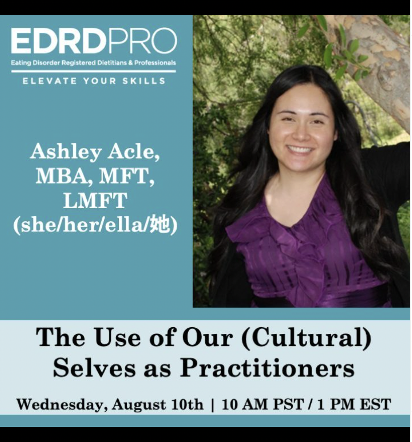 EDRDPro The Use of Our (Cultural) Selves as Practioners