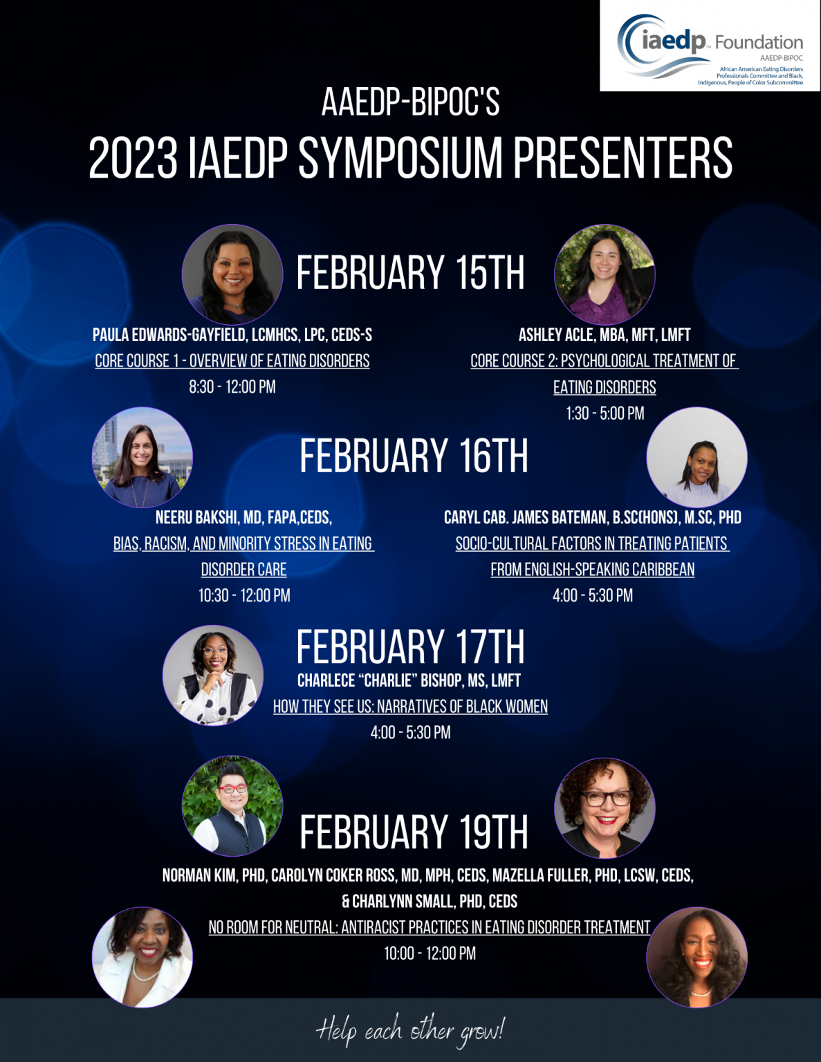 AAEDPBIPOC Members Presenting at 2023 iaedp™ Symposium MemberSHARE